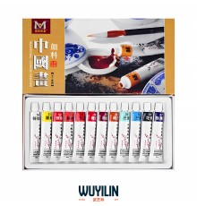 Акварель для гунби Мэйбан (Meibang) 12 цветов по 12 мл