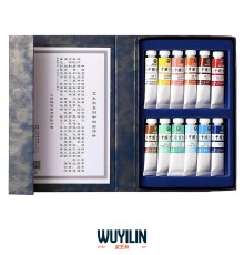 Акварель для гунби Мали (Maries), 12 цветов по 9 мл