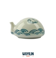 Сосуд для разведения чернил рисунок рыбы