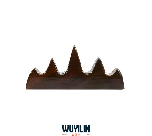 Держатель для кистей из черного дерева