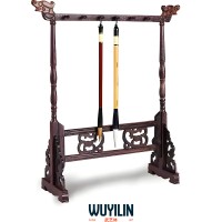 Подставка для кистей из венге, 12 крючков