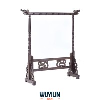 Подставка для кистей из венге, 14 крючков